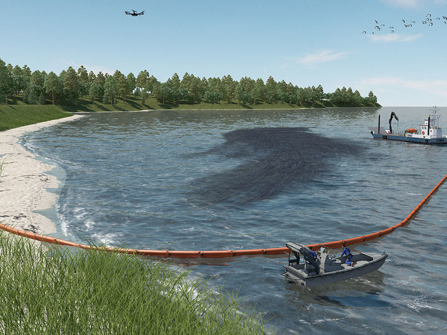 Oil spill response equipment